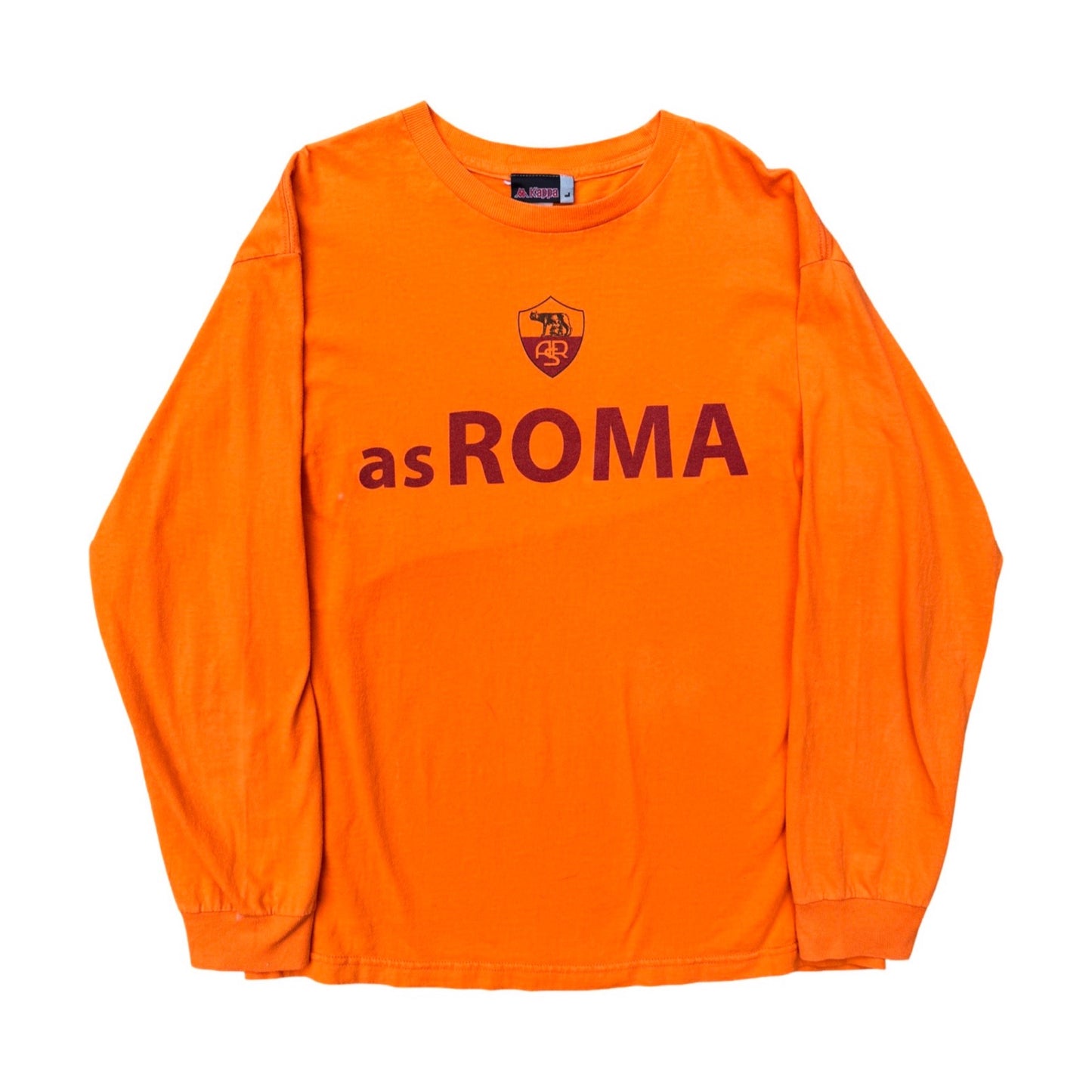 Kappa AS Roma Long Sleeve T-Shirt