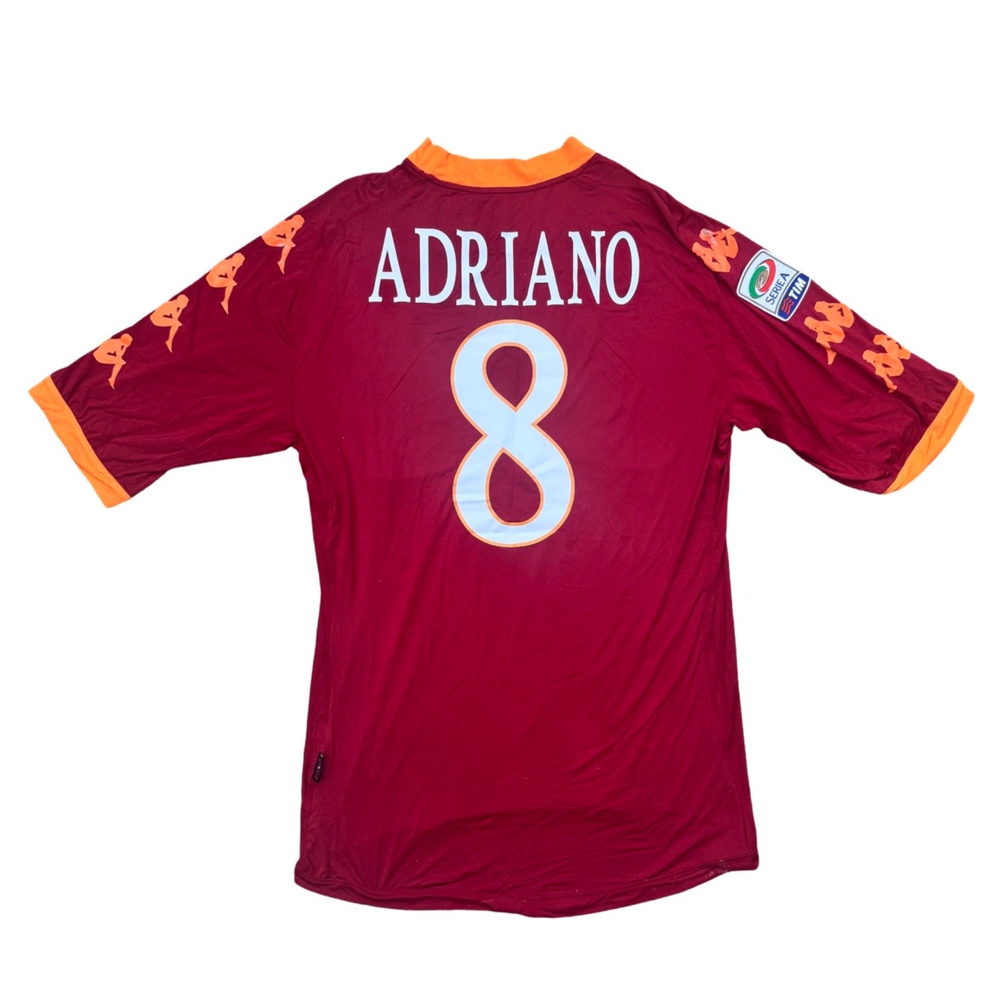 Original Vintage AS Roma Home Football Shirt 2010-2011 - Adriano