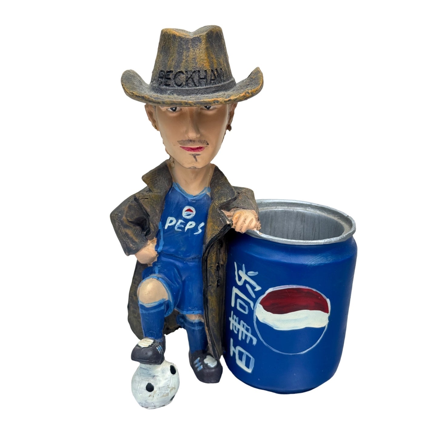 David Beckham 2002 Pepsi Sculpture Stationary Holder