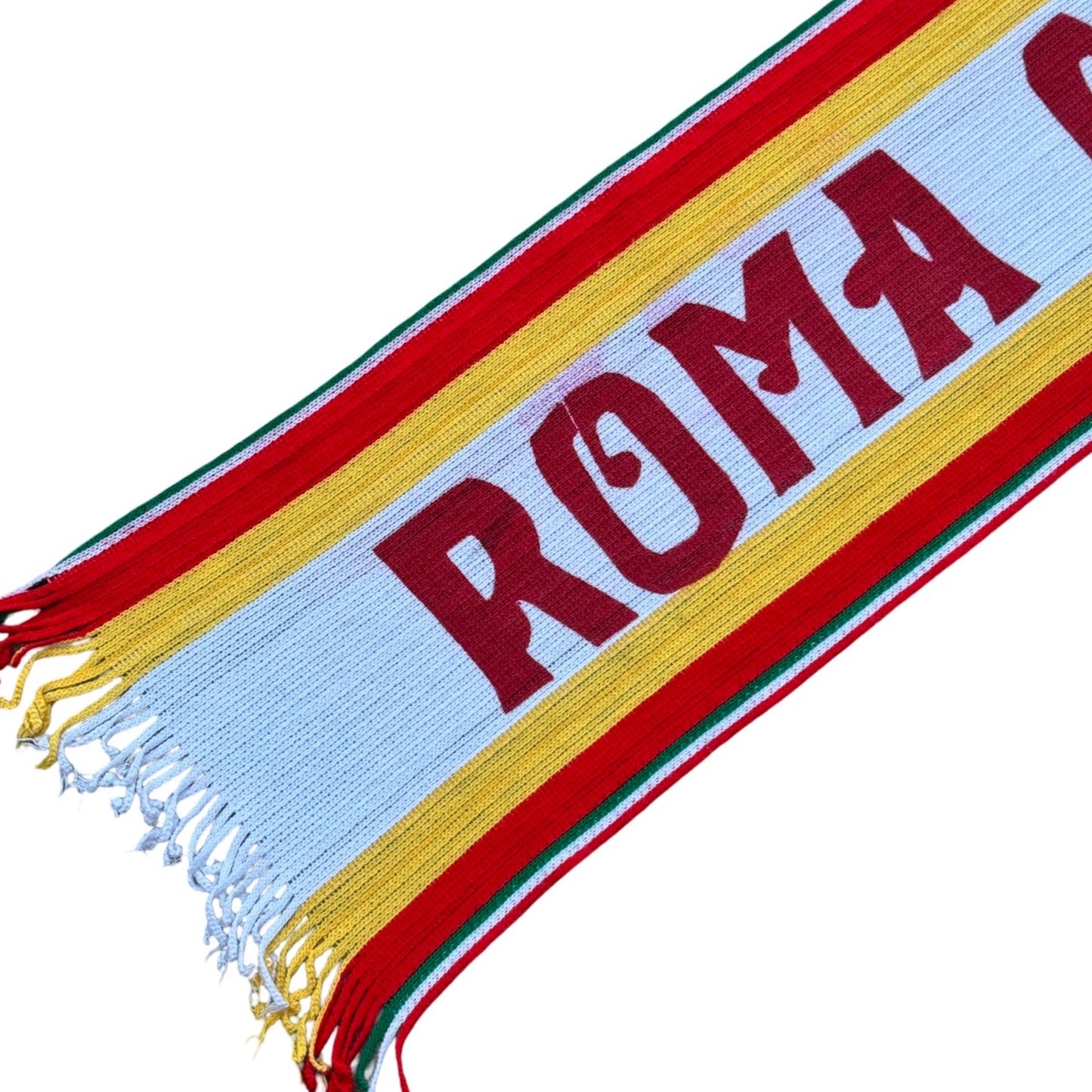 Vintage Early 90s Woven Roma Football Scarf