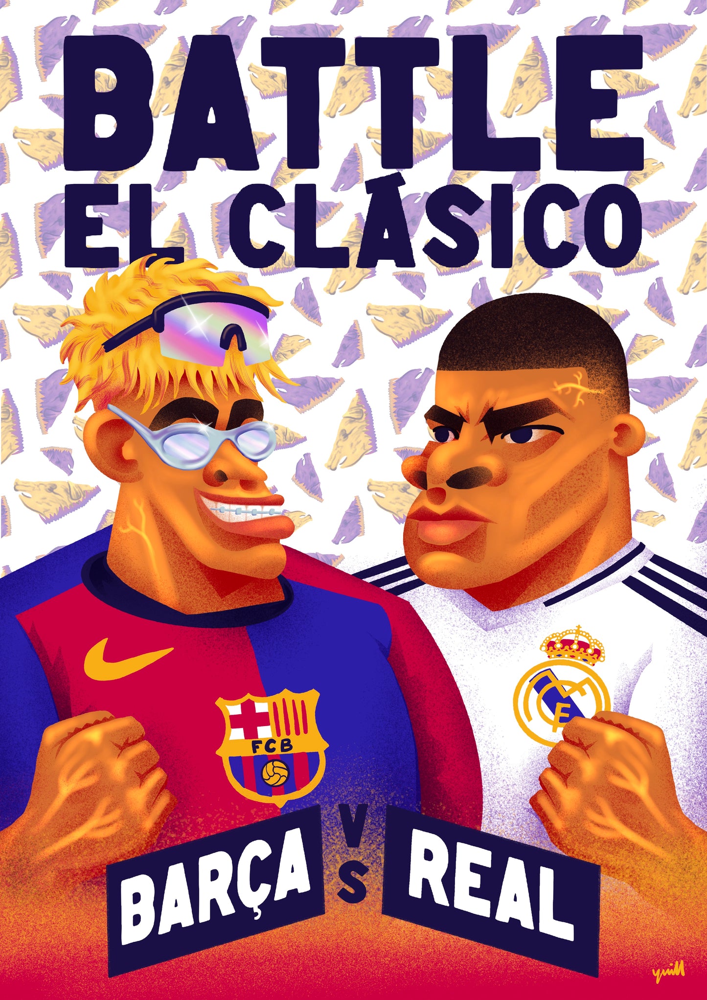 Limited Edition - El Clásico Pop Up Prints by @jmsyllart