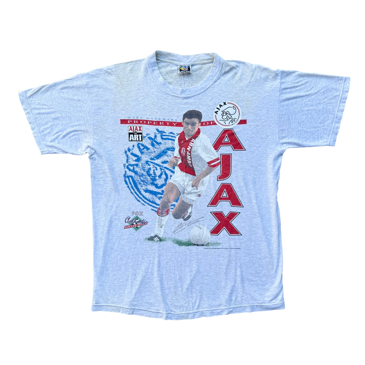 Mark Overmars Ajax Bootleg Football Fan T-Shirt