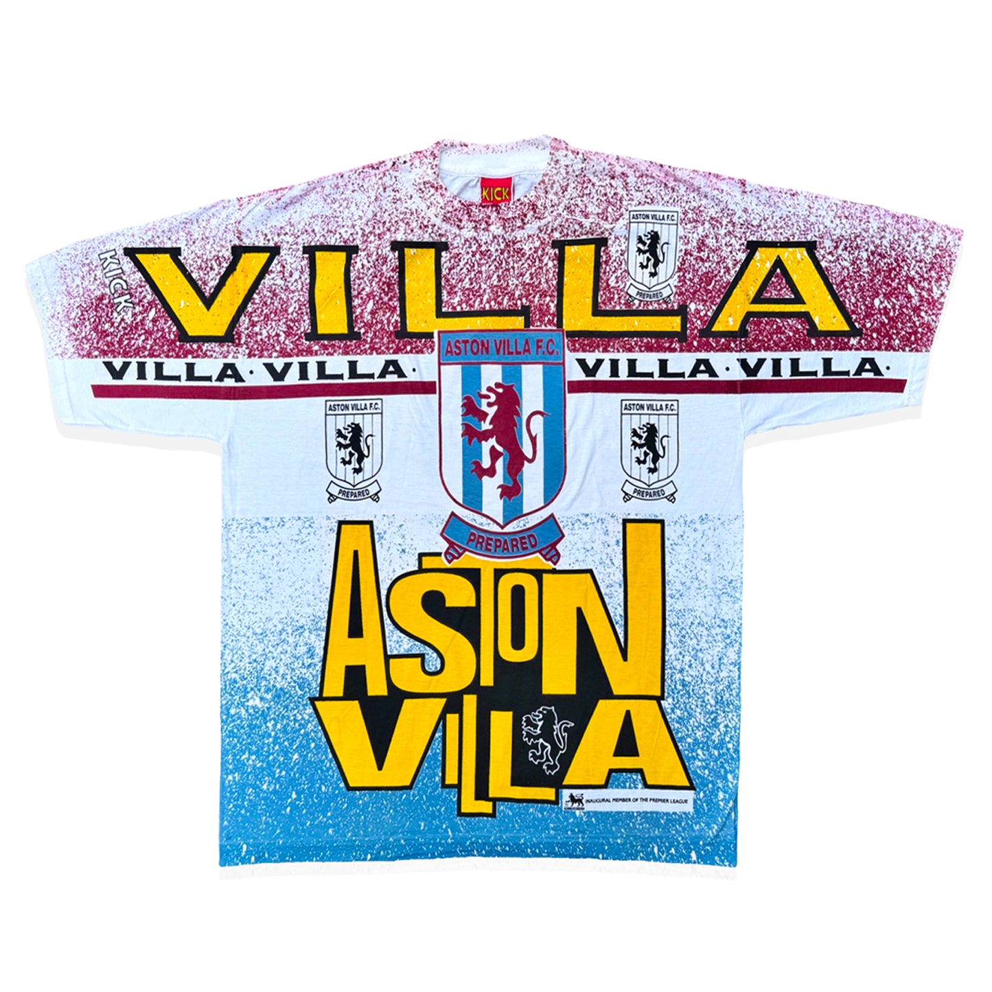 Aston Villa Bootleg AOP Dead Stock T-Shirt