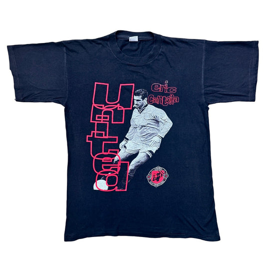 Man United Eric Cantona Classic Bootleg T-Shirt