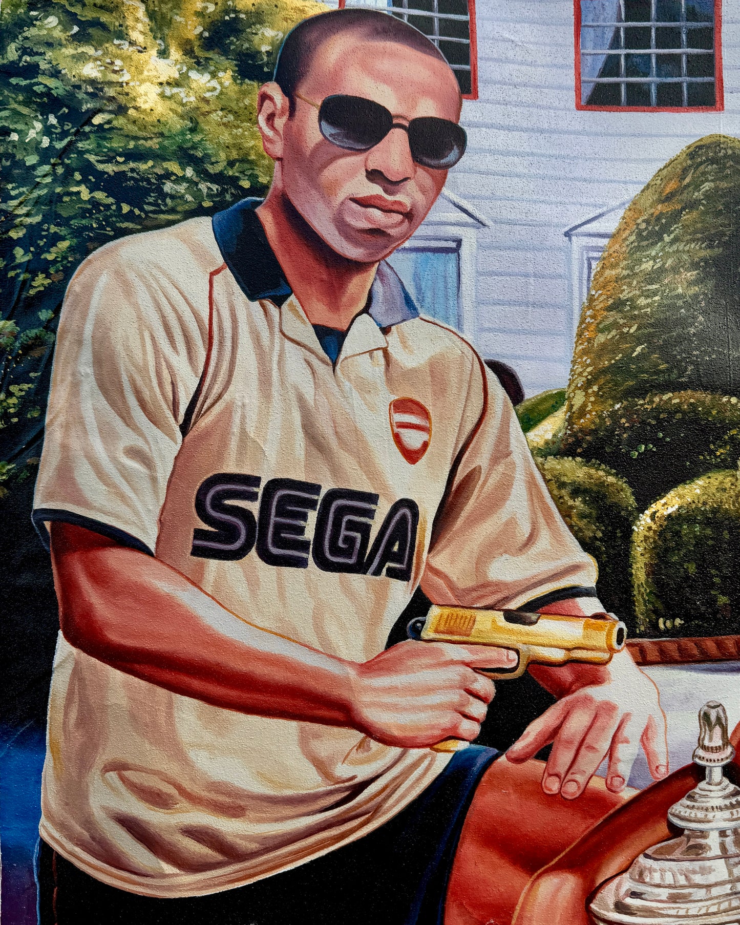 Thierry Henry LEGEND - Deadly Prey Print by C.A. Wisely