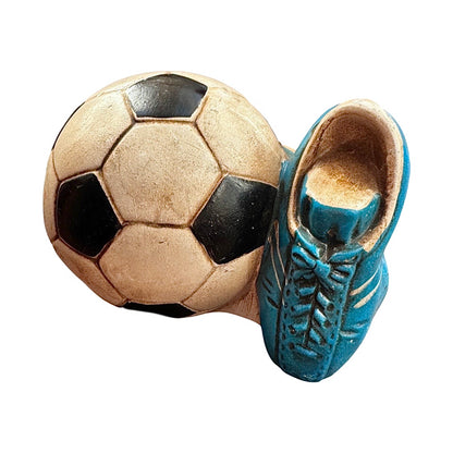 Vintage Ceramic Football Piggy Bank