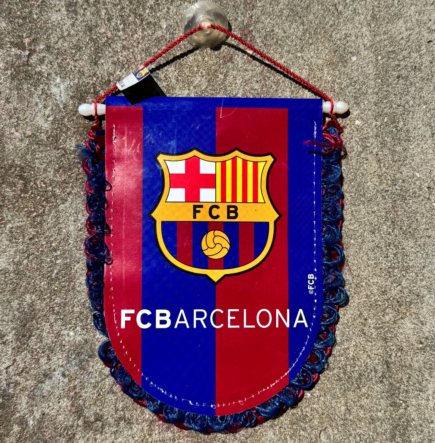 Thierry Henry Barcelona Football 2007 / 08 Pennant