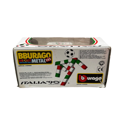 Vintage World Cup Italia 90 Fiat Uno Boxed Toy Car
