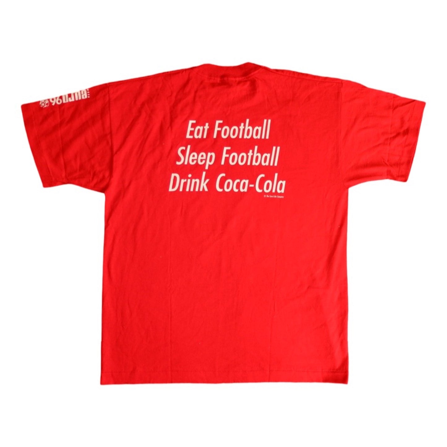 Vintage Coca Cola Euro 96 Football T-Shirt