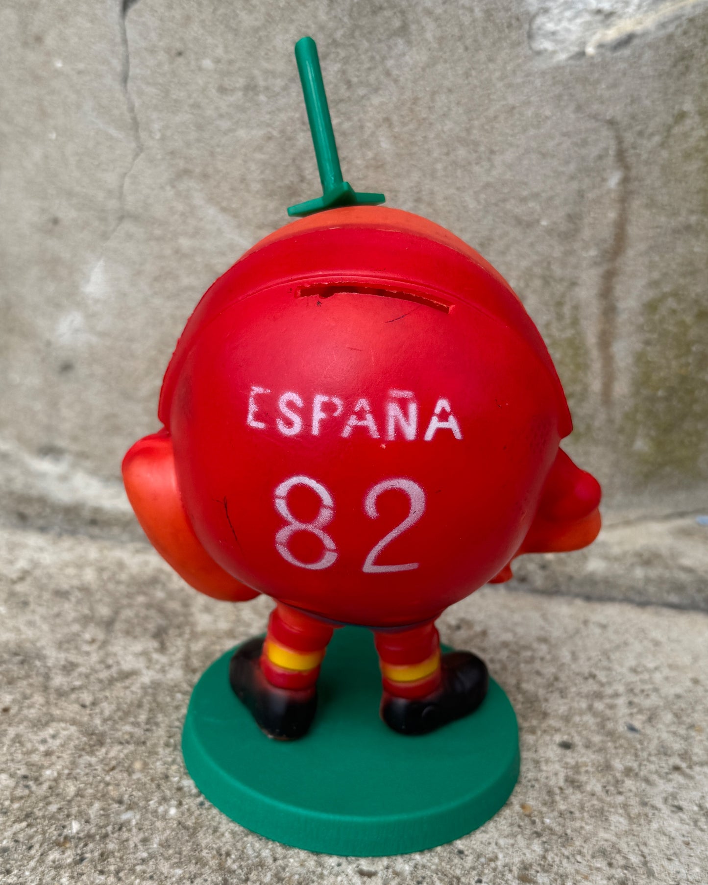 Vintage Naranjito 82 World Cup Mascot Money Box