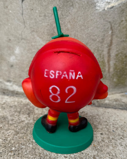 Vintage Naranjito 82 World Cup Mascot Money Box