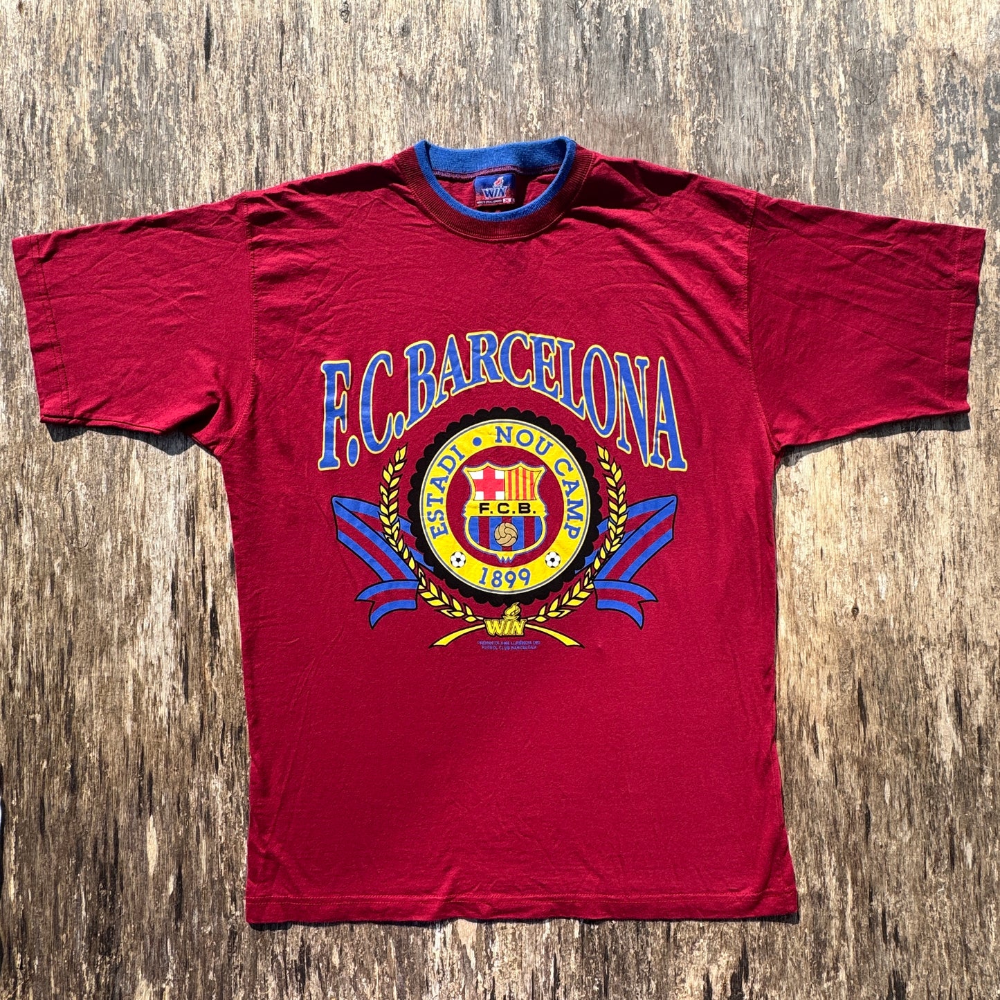 FC Barcelona WIN 90s Fan T-Shirt