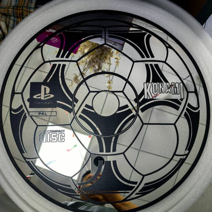 KONAMI 98 Playstation CD Rom Wall Mirror by astorelike94