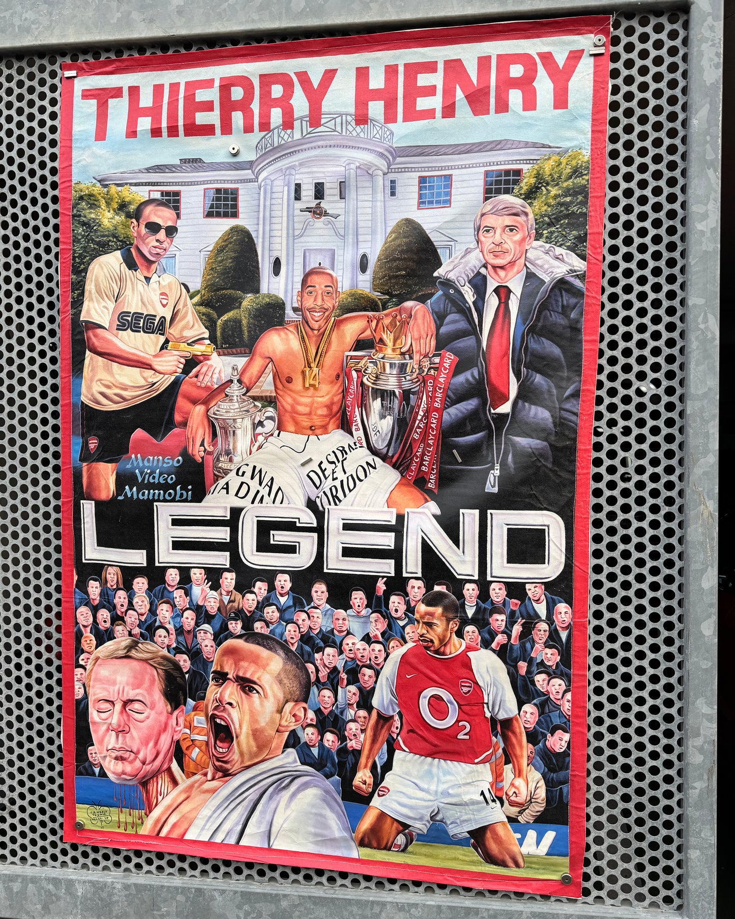 Thierry Henry LEGEND - Deadly Prey Print by C.A. Wisely