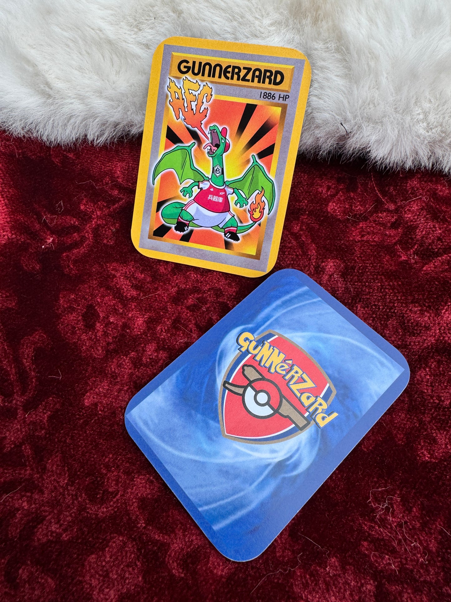 GUNNERZARD Arsenal Pokemon Card