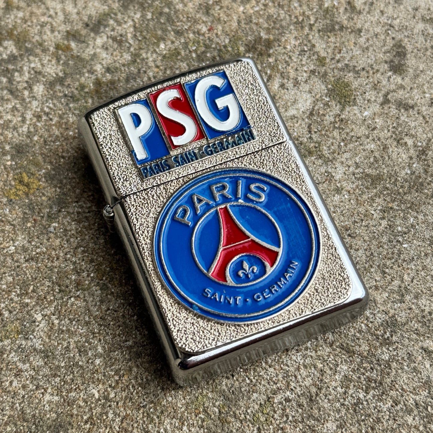 Selection of Vintage Football Zippo Style Lighters