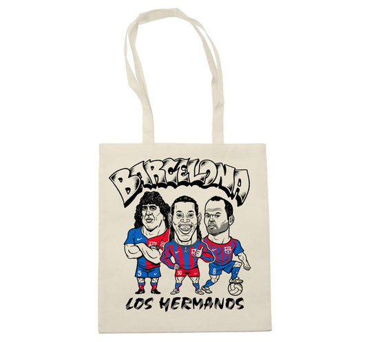 Los Hermanos Barca Tote - Dan Draws x ASL94