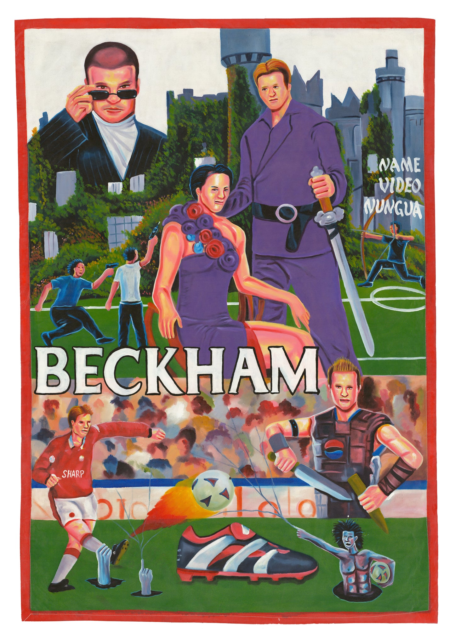 Beckham - Deadly Prey Print by Nii Bi Ashitey