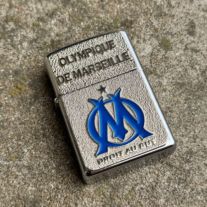 Selection of Vintage Football Zippo Style Lighters