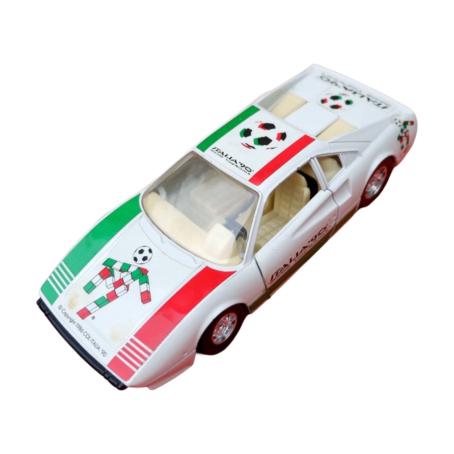 Vintage World Cup Italia 90 Ferrari Toy