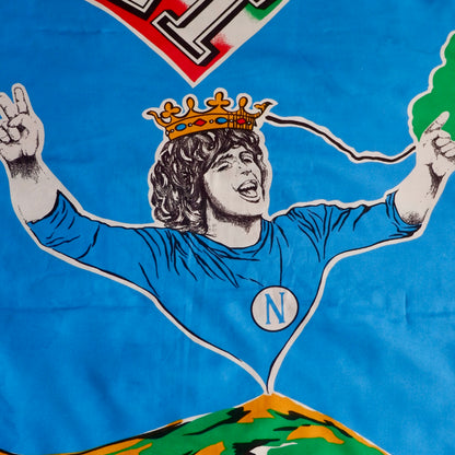 5ft Vintage SSC Napoli 1986–87 Scudetto Winning Flag