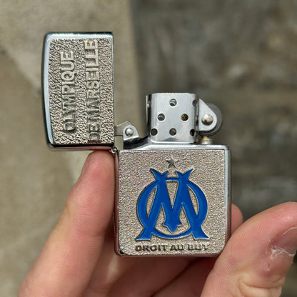 Selection of Vintage Football Zippo Style Lighters