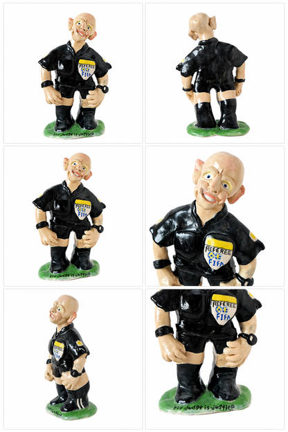 My Judge is Justice (Ceramic Collina) - by FOOT POTT