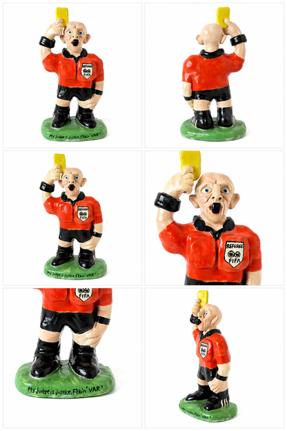 My Judge is Justice (Ceramic Collina) - by FOOT POTT