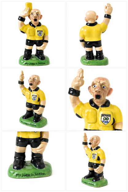 My Judge is Justice (Ceramic Collina) - by FOOT POTT