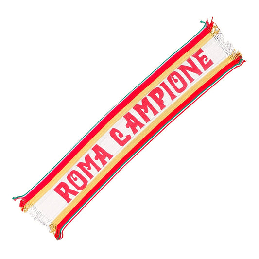 Vintage 80s Woven Roma Football Scarf