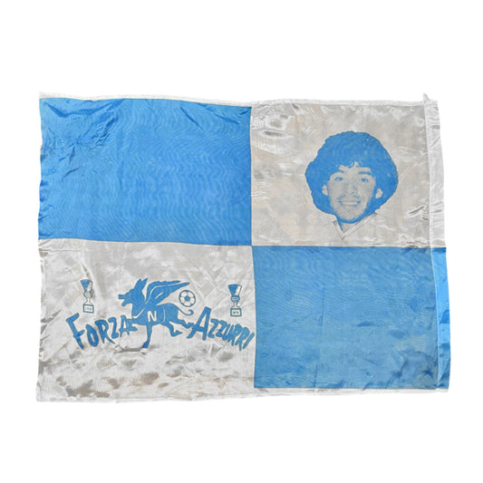 Orignal 80s Maradona Napoli Flag