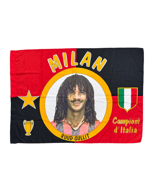 Early 90s Ruud Gullit AC Milan Flag