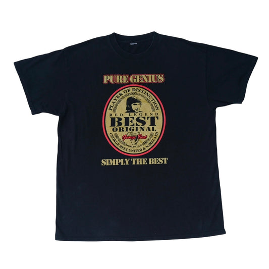 George Best - Pure Genius Guiness Bootleg T Shirt