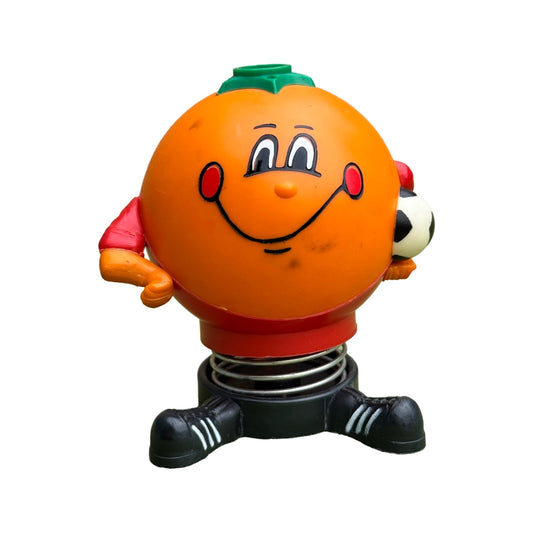 Vintage Naranjito 82 Spring Pen Holder Mascot