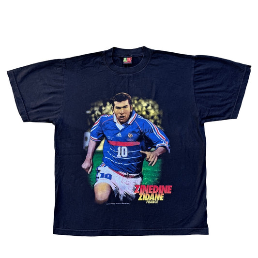 Zidane Bootleg Vintage Football T-Shirt