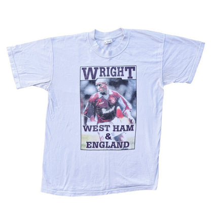 Ian Wright West Ham Vintage Football Shirt