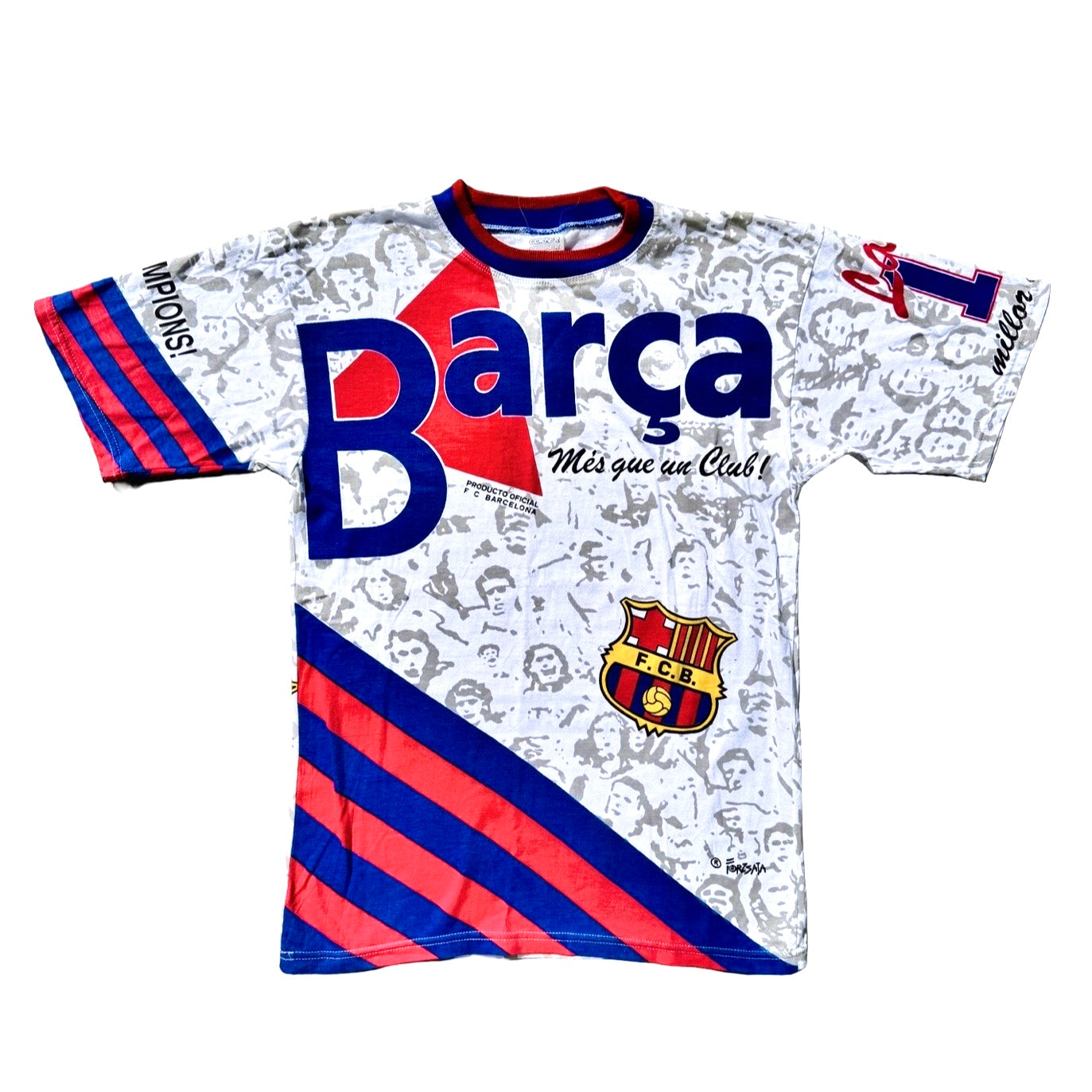 Vintage Corner Dead Stock Barcelona AOP T-Shirt