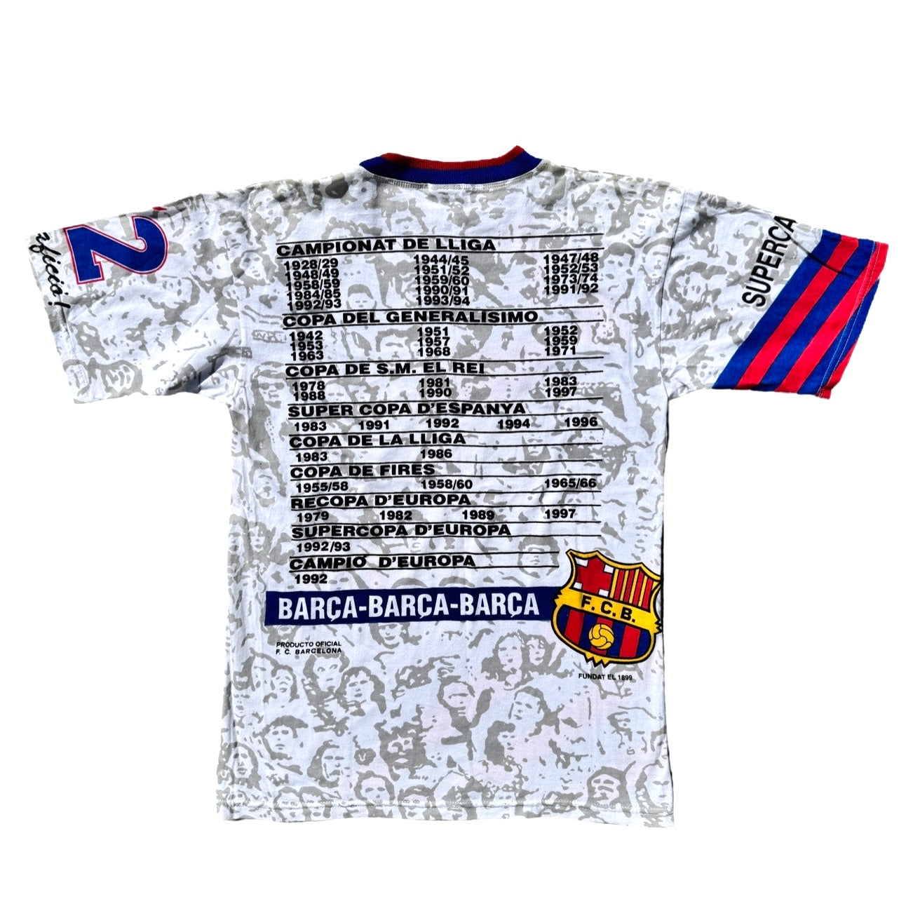 Vintage Corner Dead Stock Barcelona AOP T-Shirt