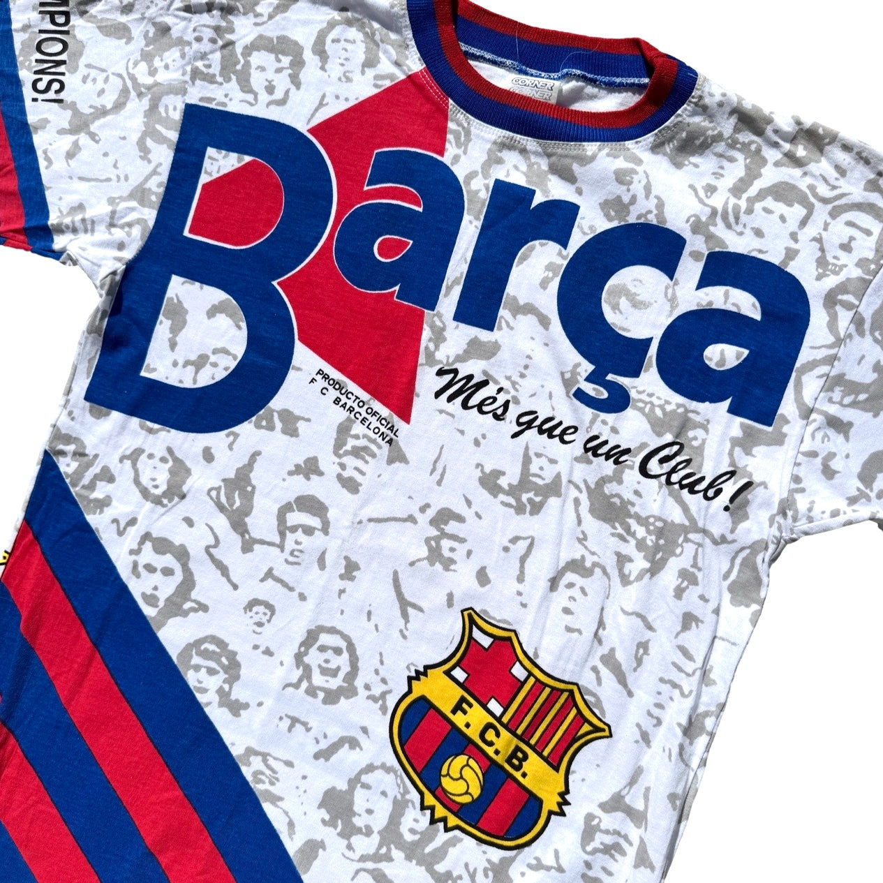 Vintage Corner Dead Stock Barcelona AOP T-Shirt