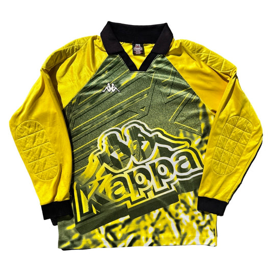 Vintage Long Sleeve Kappa Goal Keeper 3D Football Shirt