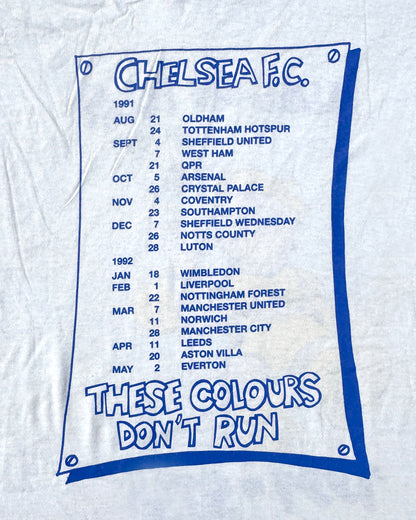 Chelsea - Blues on Tour 1991 / 92 Stitch T-Shirt