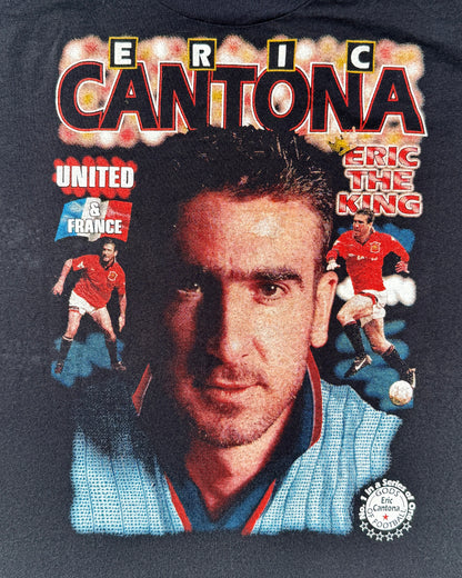Man United Eric The King Cantona Classic Bootleg T-Shirt