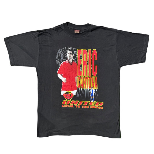 Man United Eric Cantona The King Vintage T-Shirt