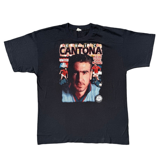 Man United Eric The King Cantona Classic Bootleg T-Shirt