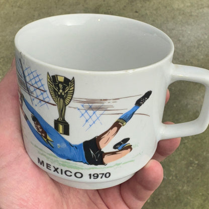 Ceramic Mexico 1970 World Cup Large Cup