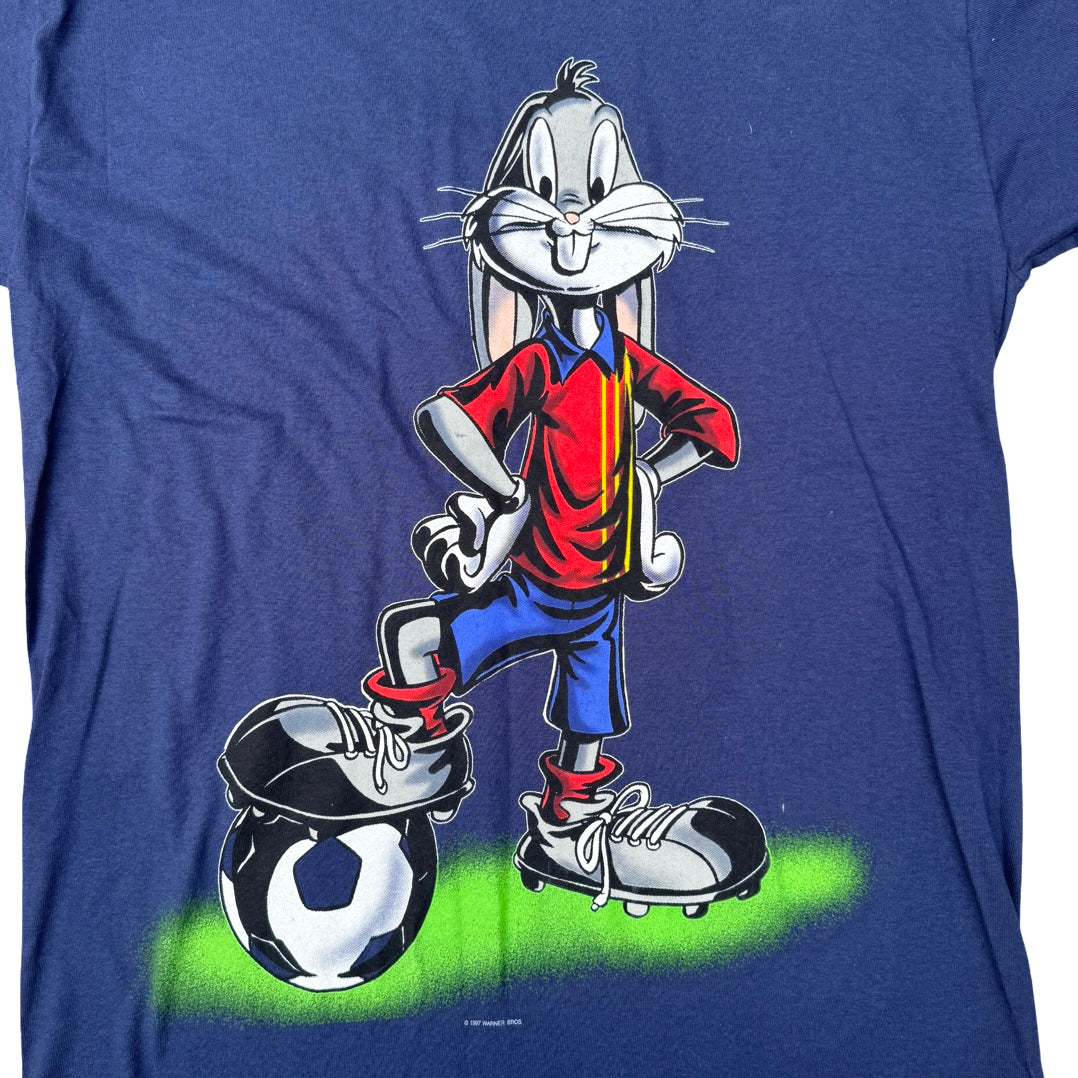 1997 Looney Toons Bugs Bunny Spain Football T-Shirt
