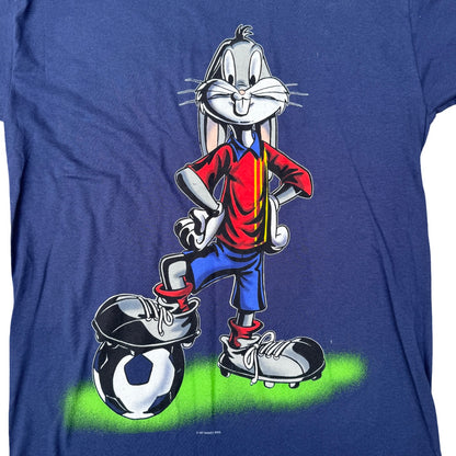 1997 Looney Toons Bugs Bunny Spain Football T-Shirt