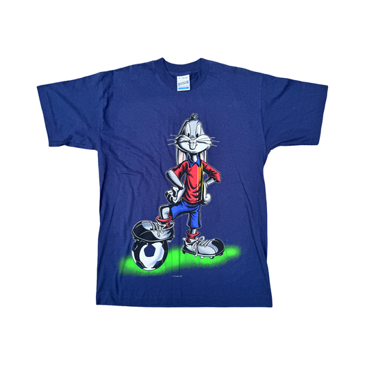 1997 Looney Toons Bugs Bunny Spain Football T-Shirt