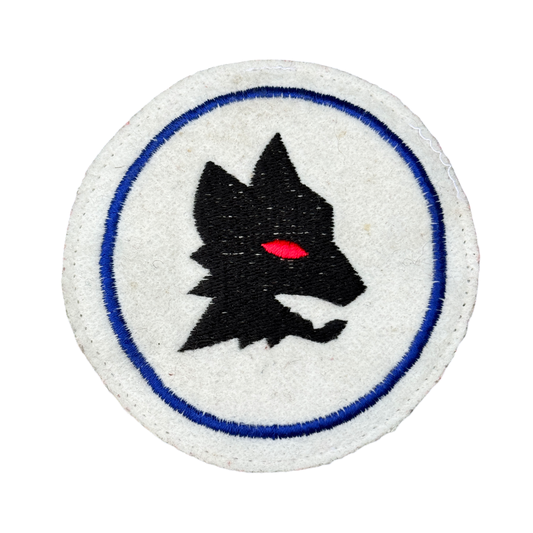 80s Roma Stitched Wool Patch