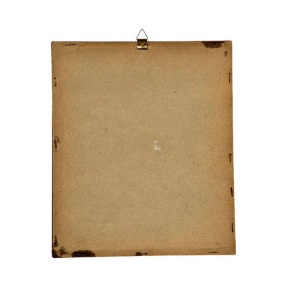 Rare Original Framed 80s Maradona Picture